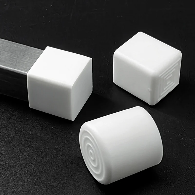 Furniture Table Foot Tip Chairs Legs Pad Protector Cover Round White Rubber Pipe Plug Lid Tube Hole Protection Silicone End Cap furniture leg pads chair leg caps chair leg protector furniture foot pads rubber furniture feet pads furniture leg caps furniture foot protector furniture feet