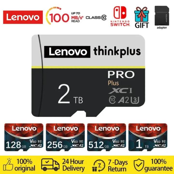 

Оригинальная флэш-карта памяти Micro SD Lenovo, флэш-карта памяти Mini TF, карта памяти SD 128 ГБ для сотового телефона, ноутбука, UAV, бесплатная доставка