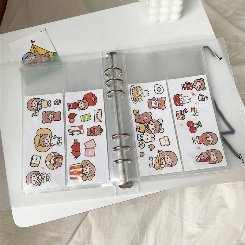 A5 Photocard Holder Kpop Binder Photocard Holder Book Picture Album Kpop Photo Card Album Student School Stationery Accessories