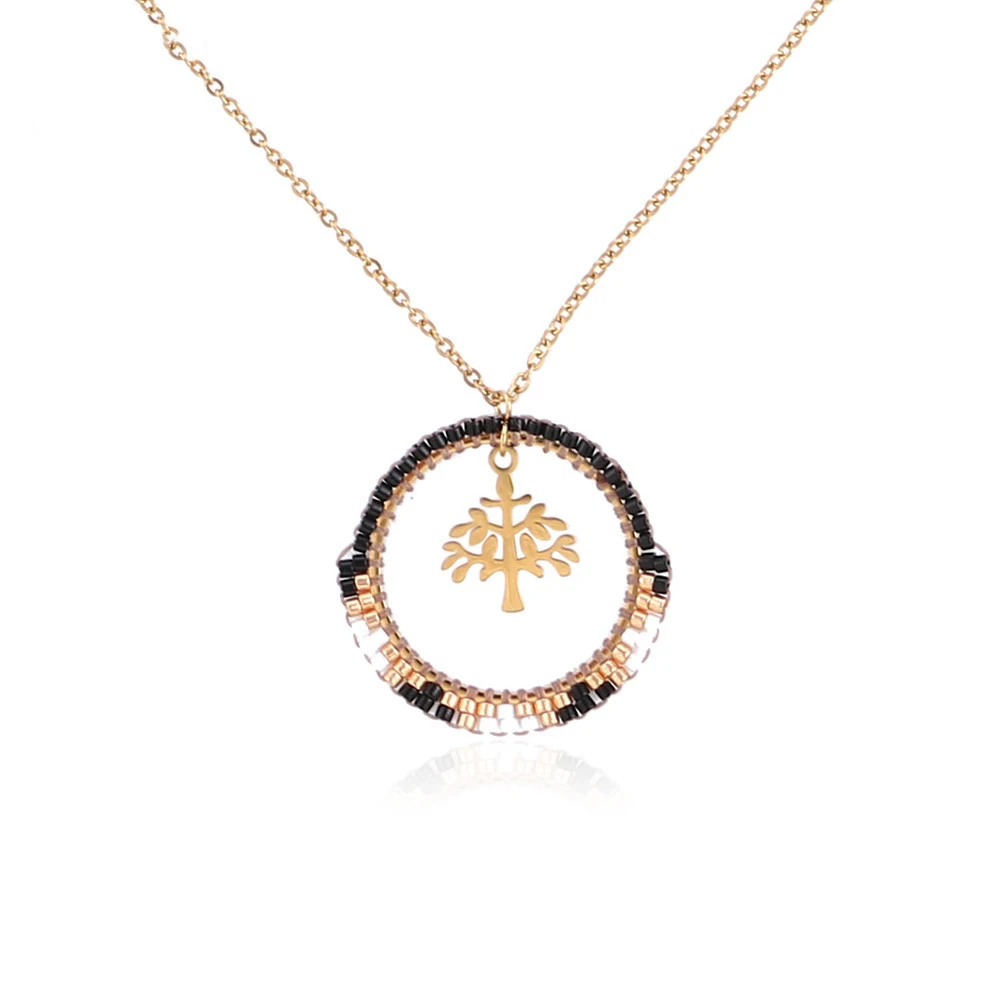 Tour De Cou Avec Pendentif Sphère à Facettes En Cristal AB - Câble Acier Cuivré - Longueur 14 Cm - Occasion Bon état