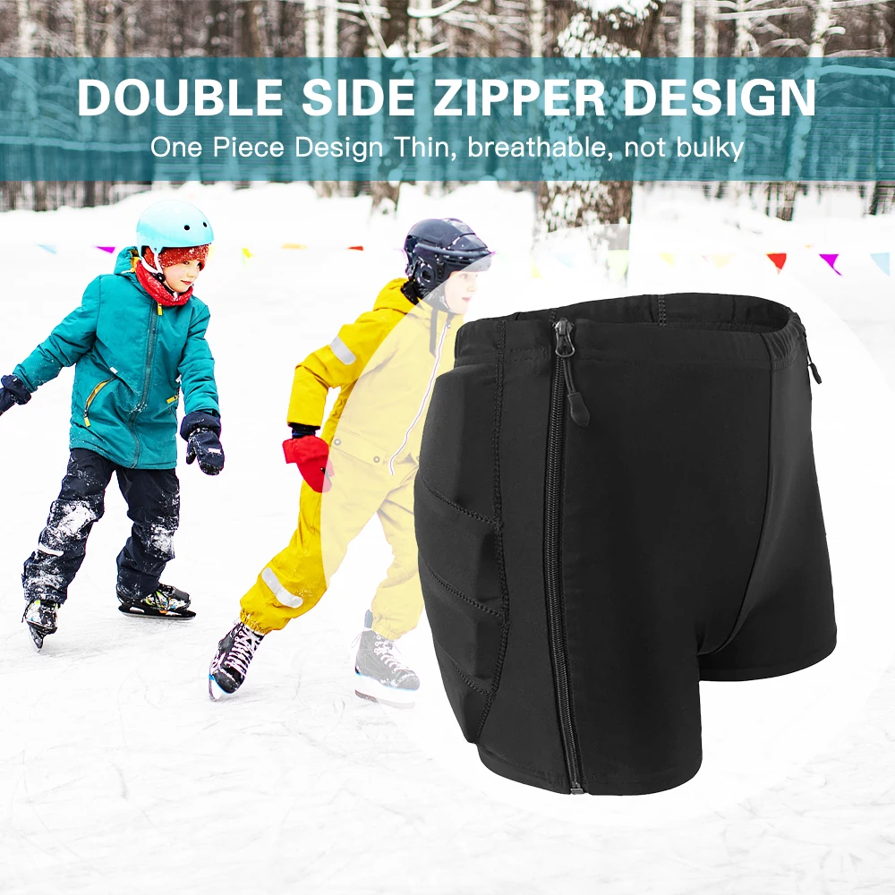 Skating Pads for Kids Ice Skating Accessories 3d Protection for Butt And Tailbone Kids Hips Protective Pads