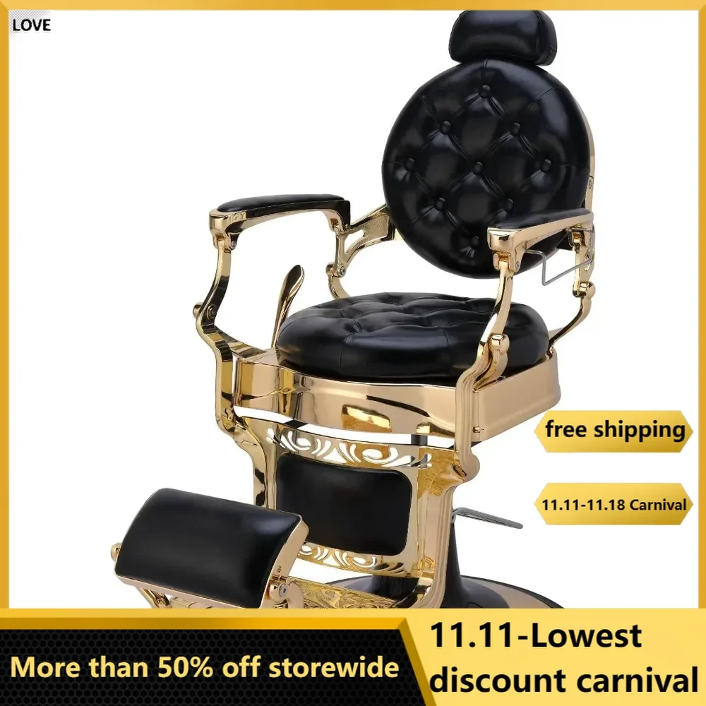 Barber Chairs Hydraulic Recline Salon Beauty Styling Chair 360 Degree Swivel for Hair Stylist Tattoo