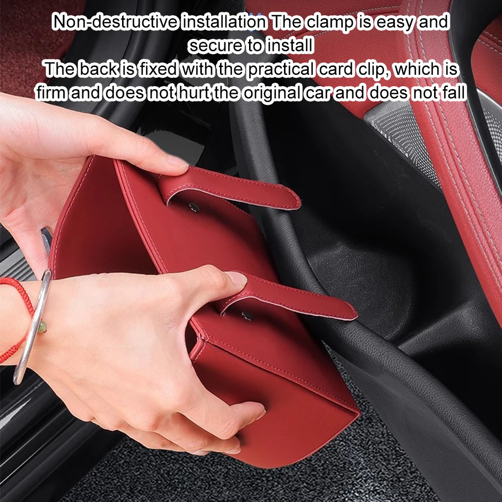 PU Car Storage Box Durable And Functional Solution For Extra Car Storage Space Suitable For Most