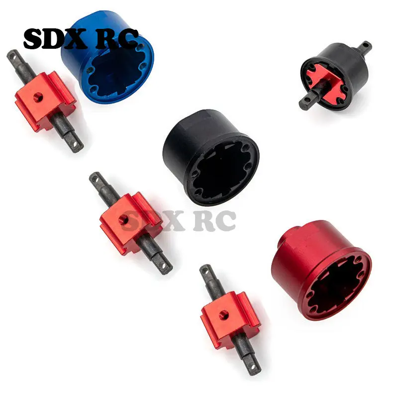 

1 set Dead Mouse 4x4 Differential Lock Straight Shaft + Cap Set for Slash 1/10 4WD