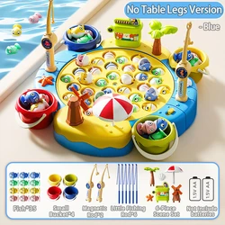 Magnetic Fishing Adventure - Educational Toy to Enhance Kids' Fine Motor Skills (Large - Blue - 35 Fish)