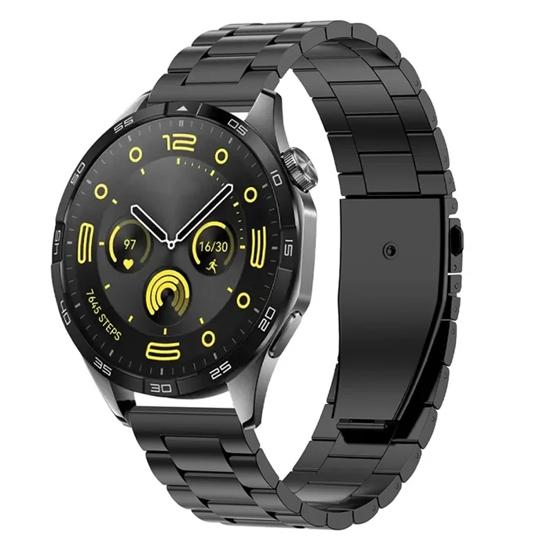 화웨이 워치 GT4 용 스테인레스 스틸 스트랩, 46mm 밴드 금속 팔찌, 화웨이 GT2/GT3 용 46mm 스마트 워치 벨트, 22mm