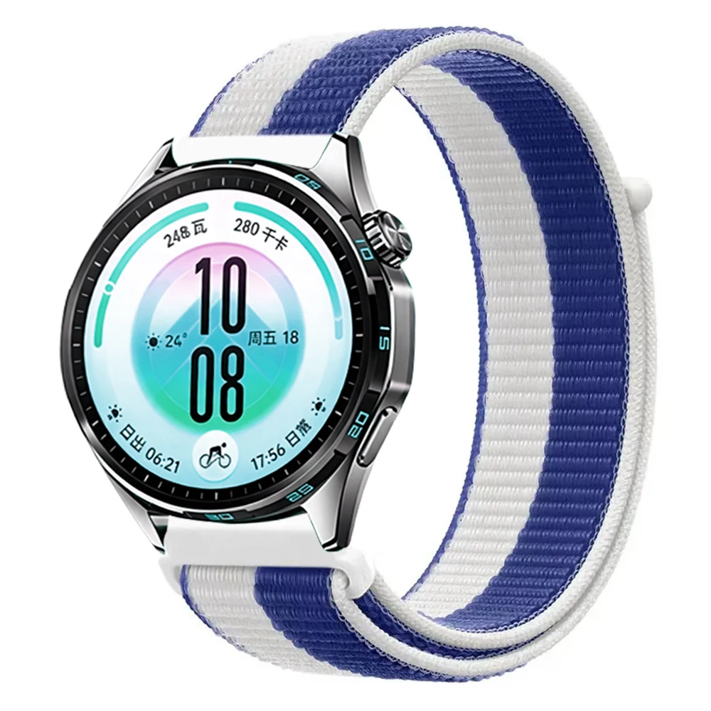 Comfortable Nylon Loop Strap for Smartwatches - Available in 20mm and 22mm Sizes