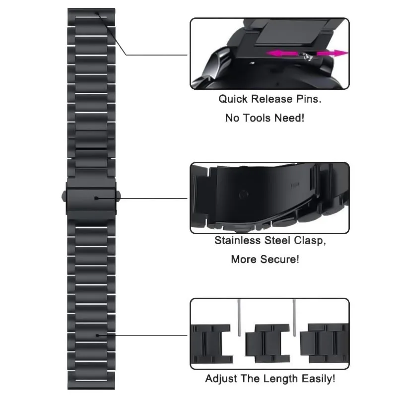 รูปสินค้า สายนาฬิกาโลหะ OPPO Watch 4 Pro