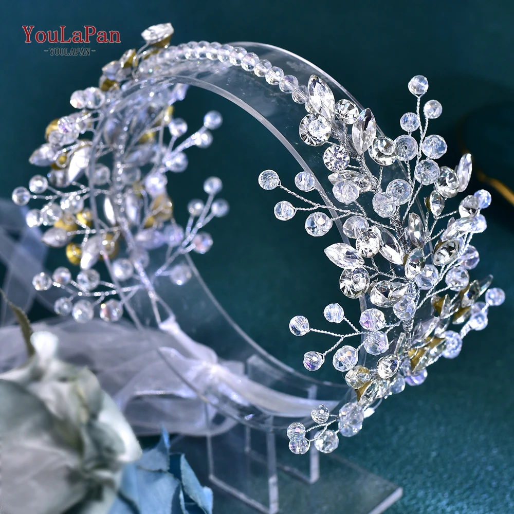 YouLaPan Rhinestone Crystal Belts Bride Waist Accessories Wedding Dress Belt Women Evening Dress Waist Chain Handmade Belt SH804