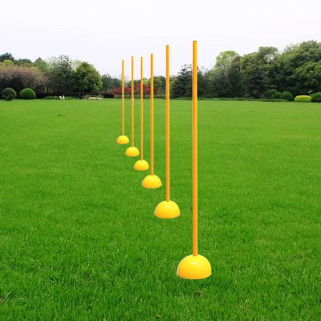 Training Equipment Soccer Training Markers Football Sign Pole Agility Marker Strong Identification Obstacles sport Roadblocks 4