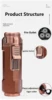 JOBON 3 Blue Flame Butane Gas Cigar Lighter Retro Multifunctional Outdoor Windproof Turbo Jet Lighter Men's Gift 6
