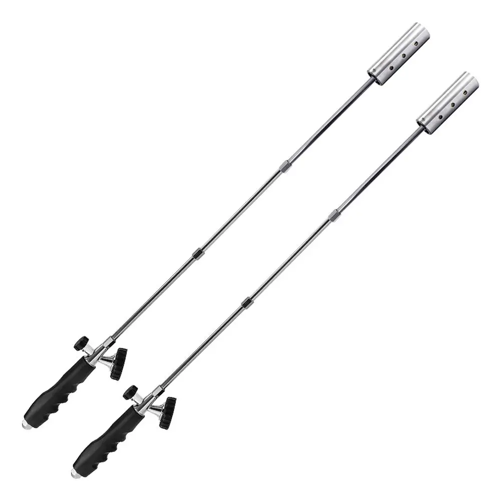 Adjustable Length Hand Tool Outdoor Picnic Garden Home Weed Burner Torch Gas Blowtorch Multifunction Flamethrowers Camping Tools