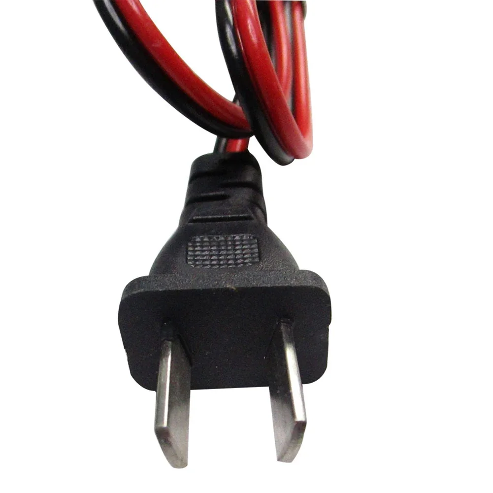 High Quality Replacement Useful Generator Charging Cable Part V Type 60CM Red Accessories Black DC 12V