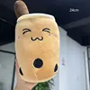 1Pcs Simulation Milk Tea Cup Pillow Plush Toy Small Pearl Milk Tea Cute Funny Doll Creative Decoration 5