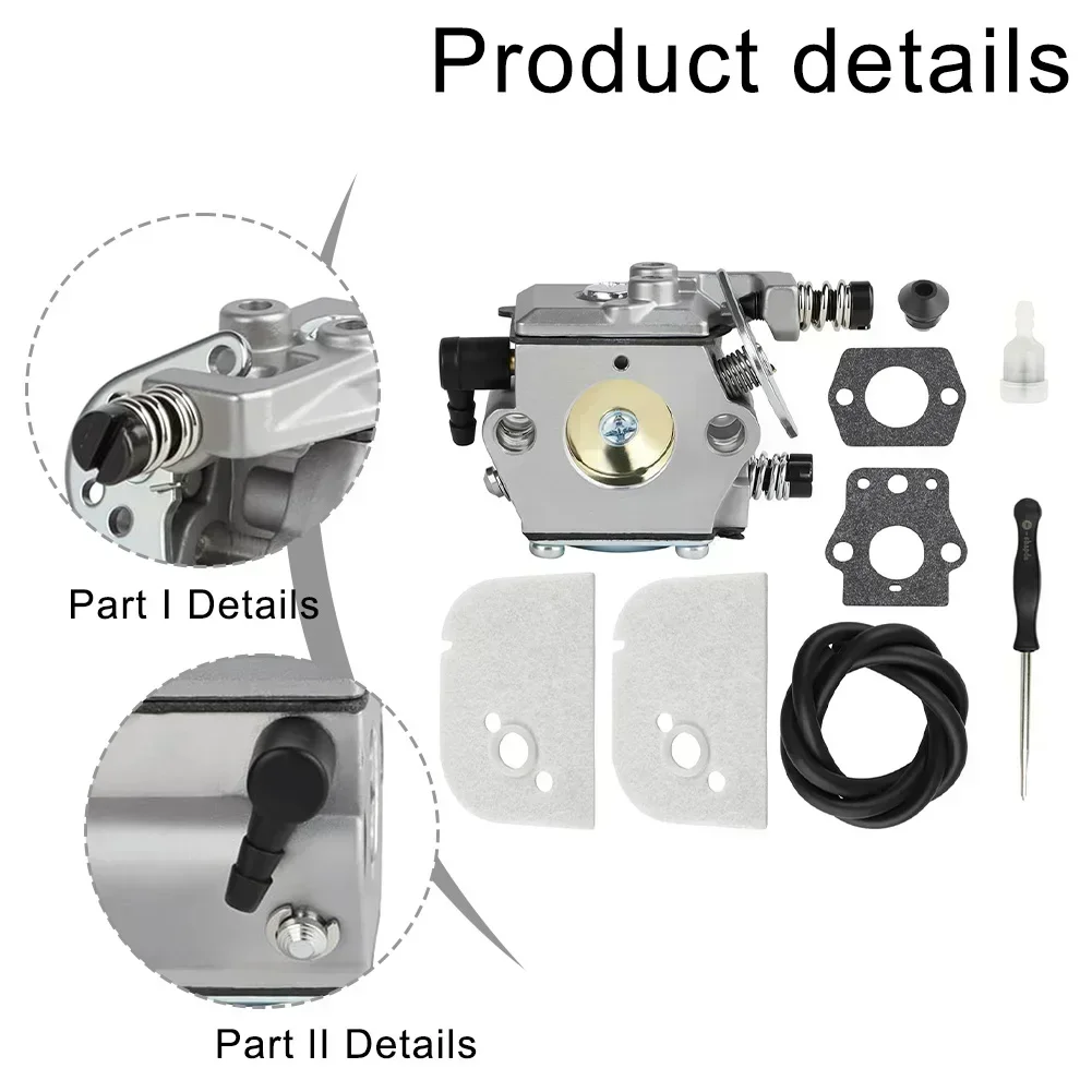 Kit carburatore completo per motoseghe 009 010 011 012 Include parti di messa a punto della linea del carburante del filtro dell'aria per la riparazione del motore - Image 6