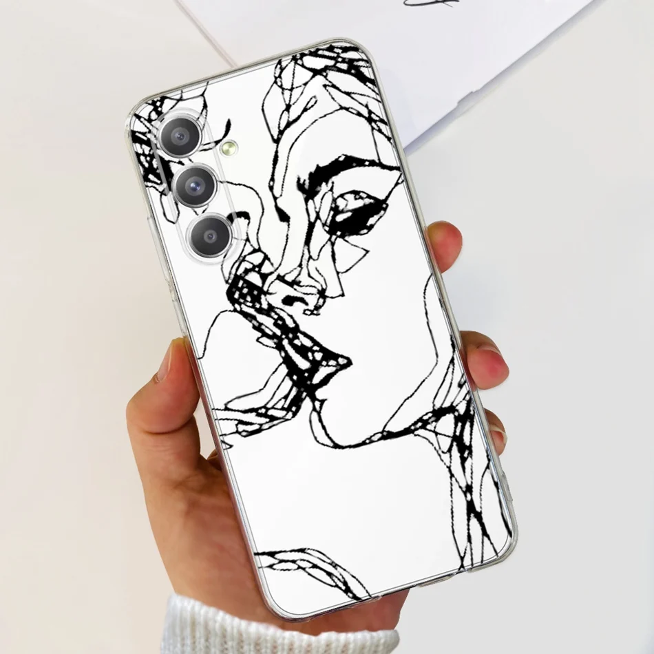 Fashionable Soft Silicone TPU Phone Back Cover with Stylish Print Design