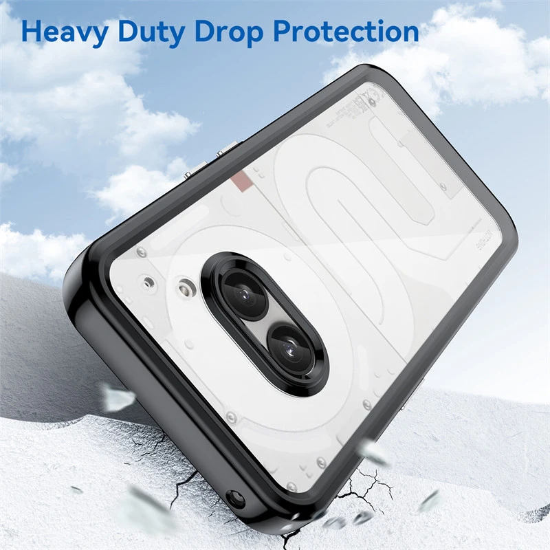 Durable Shockproof Hard PC & TPU Silicone Phone Back Cover Case