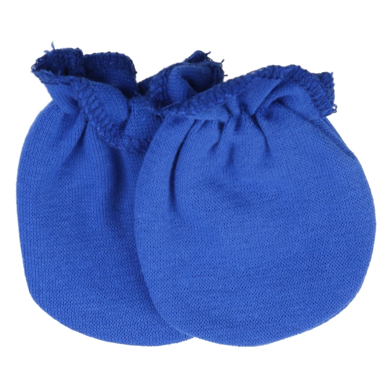 Infant Boy Girl Handguard Gloves Hand Socks Newborn PROTECTION Face Scratch Solid Color No Scratch Mitt