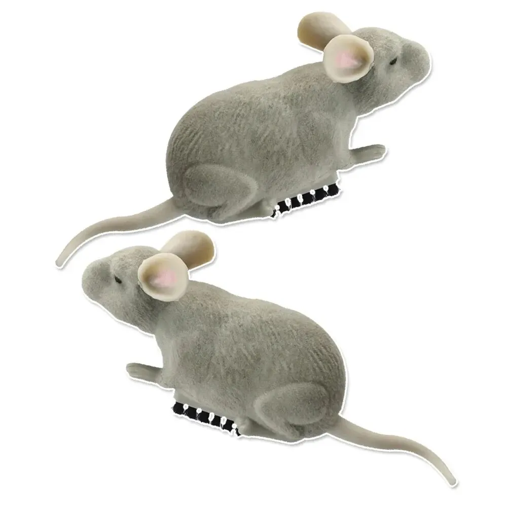 Electric Mouse Toys Cat Play Automatic Escape Robot Vibration Crawling Battery Operated Plush Mouse Pet Interaction Plaything cat toys