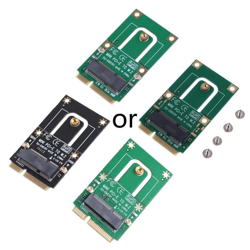 

DN59 Mini PCI-E для конвертера карт адаптера M.2 PCIE WiFi Card NGFFF для ключа Inte