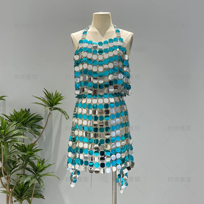 

Fashion sequin two-piece set