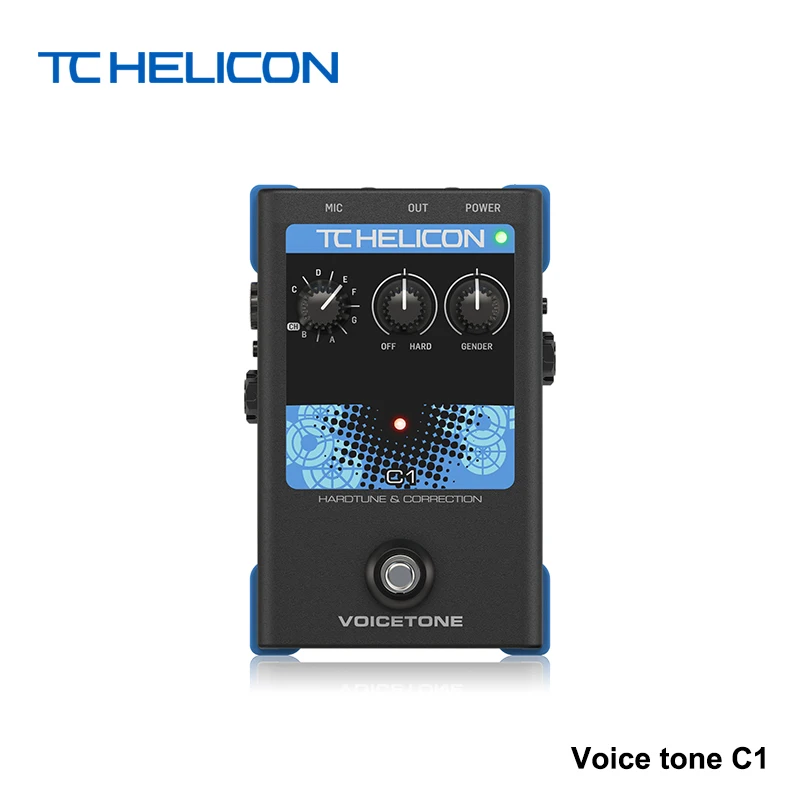 TC Helicon Voicetone C1: O Melhor Pedal de Correção de Tom para