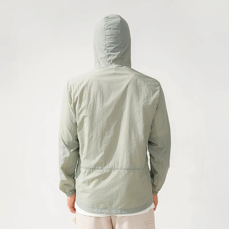JNLN Women's Men's Waterproof Anti-UV Windbreaker Camping Climbing Trekking Hiking Jacket Unisex Quick Dry Sun Protection Coat