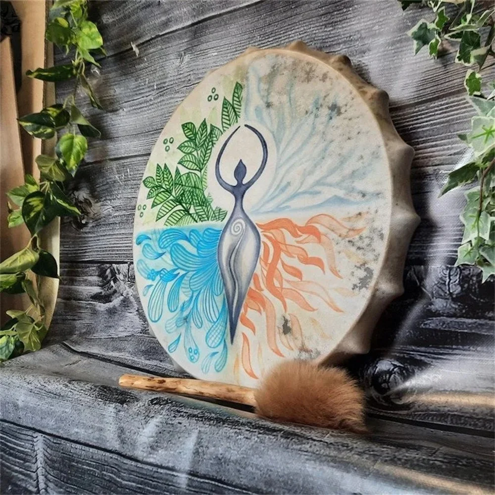 Shaman Drum Siberian Drum Spiritual Music Art Home Decor