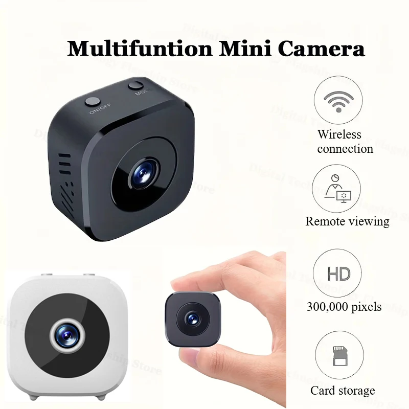 Camera WiFi Wireless Remote Monitoring Camera 6K Mini Security Camera Children and Pets Night Vision Surveillance Smart Home 1