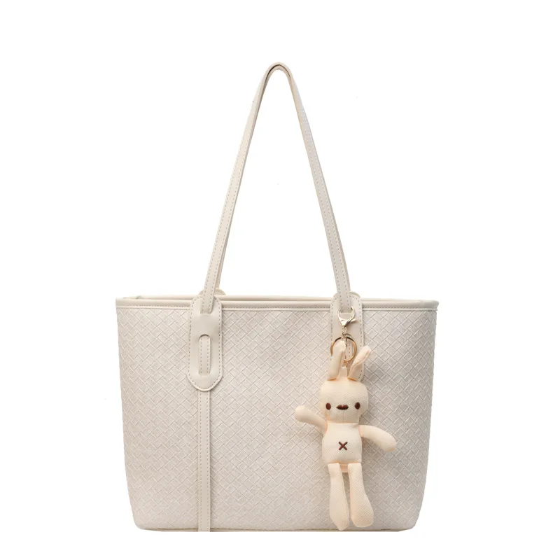 Advanced Texture Large Capacity Elegant Women's Portable Tote Bag Female 2024 New Fashion All-Matching One-Shoulder Large Bags