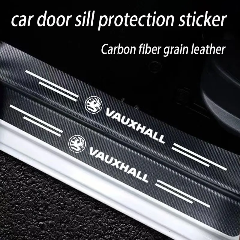 

Car Door Sill Tailgate threshold protection sticke Rear box Accessories For Vauxhall Opel Corsa D Astra G GTC J H Vectra Zafira