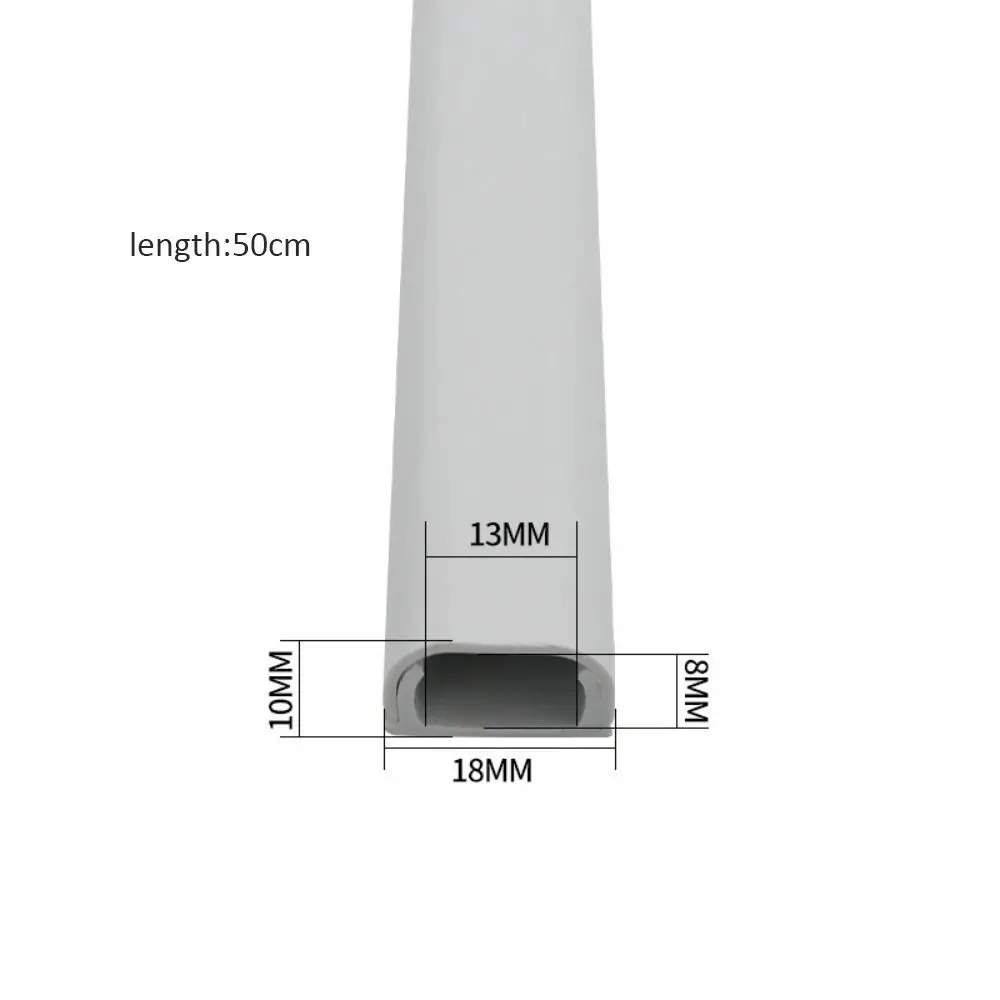 Description Picture 3 of itemSelf-Adhesive Floor Cord Cover Durable Anti-extrusion Extension Wiring Duct Protector Square Power Cable Protector