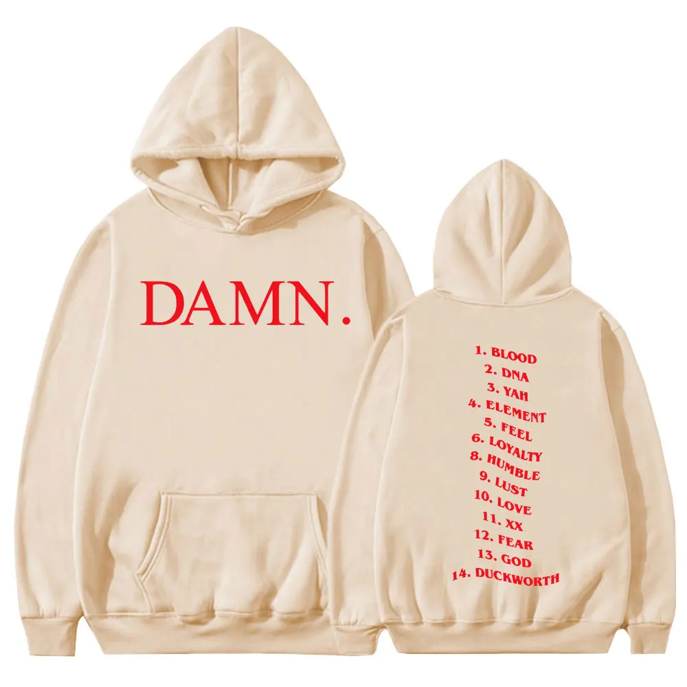 Damn Rapper Kendrick Lamar Hoodie Pglang Mr Moraleu0026The Big Steppers Album  Tracklist Sweatshirt Men's Loose Hoodies Couples Tops - AliExpress