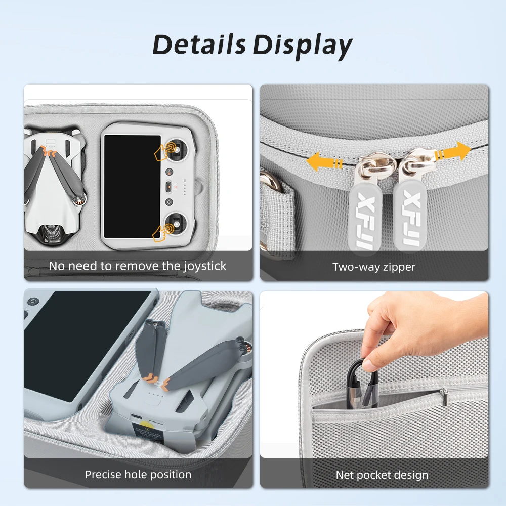Carrying Case for DJI Mini 3/3 Pro Storage bag Box Handbags Suitcase for DJI Mini3 Pro Drone Accessories Hardshell Shoulder Bag