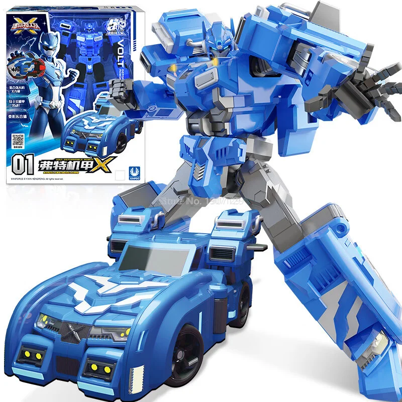 thumbnail image 1 of Mini Force Super Dinosaur Power Transformation Robot Toys Figuras de acción MiniForce X Simulación Coche Deformación Avión Juguete, 1 of 5