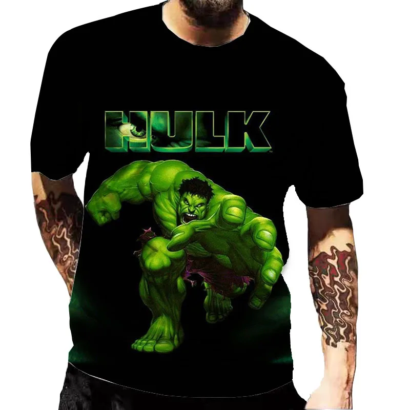 

Hot Toys T-Shirts Hulk Cartoon Anime Movie 3D Print Streetwear Men Women Fashion Oversized T Shirt Kids Boy Girl Tees Tops