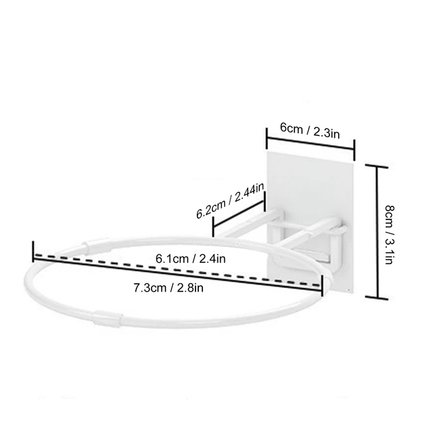 Supporto Parete A Mano Per Palloni - PVC, Per Basket, Calcio, Pallavolo, Anche Per Oggetti Come Chiavi O Sapone - Foto 3