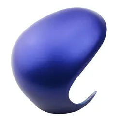 Premium ABS Car Shift Knob Protection Cover - Stylish Gear Head Shift Collar Accessory (Blue)