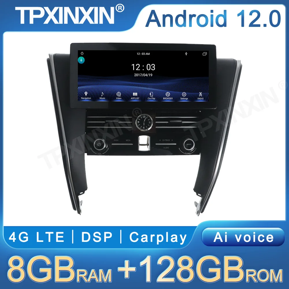 

Qualcomm For Toyota Alphard 30 2015 - 2020 Android 11.0 Car Radio Multimedia Player Auto Stereo GPS Navi Carplay 4G SIM Headunit