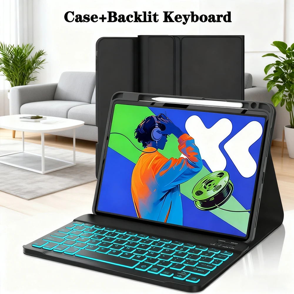 Detachable Keyboard Case with Pen Slot