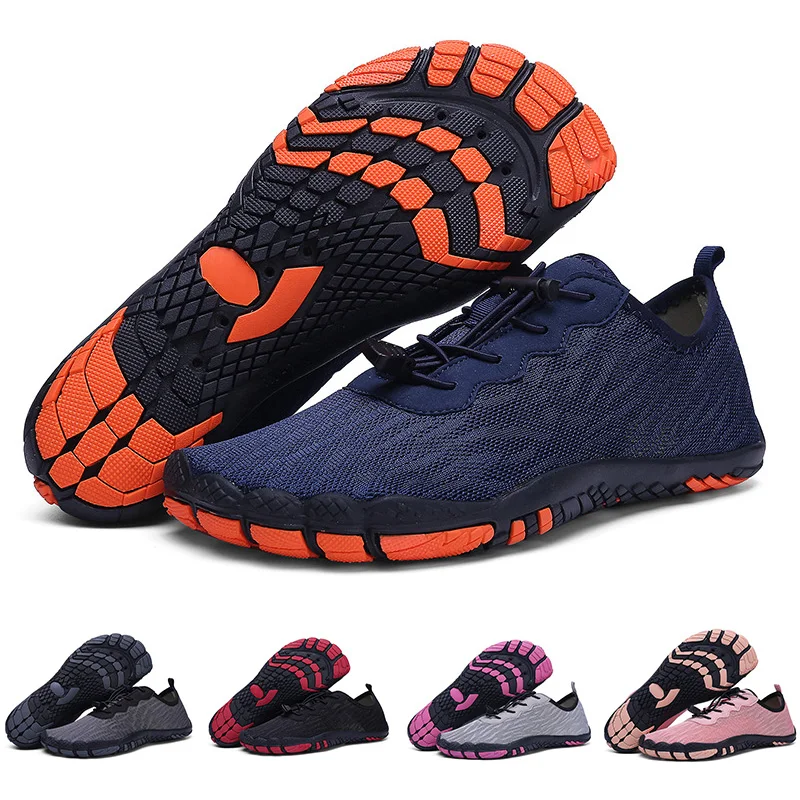 

Aqua Shoes for Men Quick Dry Beach Shoes Women Outdoor Non Slip Breathable Water Sneakers Barefoot Upstream Mesh Hiking Shoes