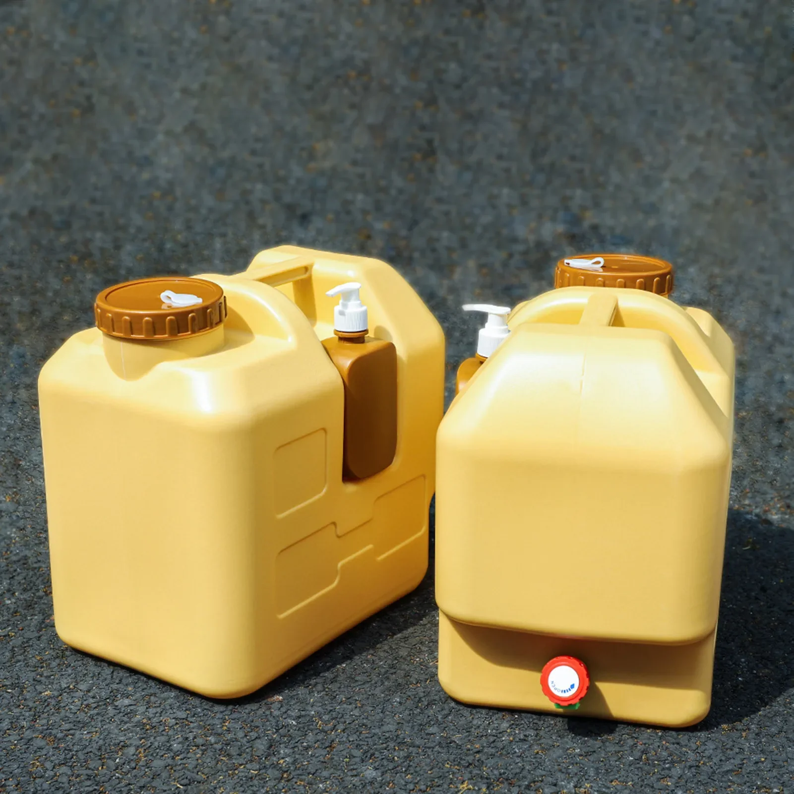 20L Outdoor Portable Bucket Thickened Car Water Tank Portable Driving Water Bucket Tank Container for Camping folding bucket water bucket car wash bucket