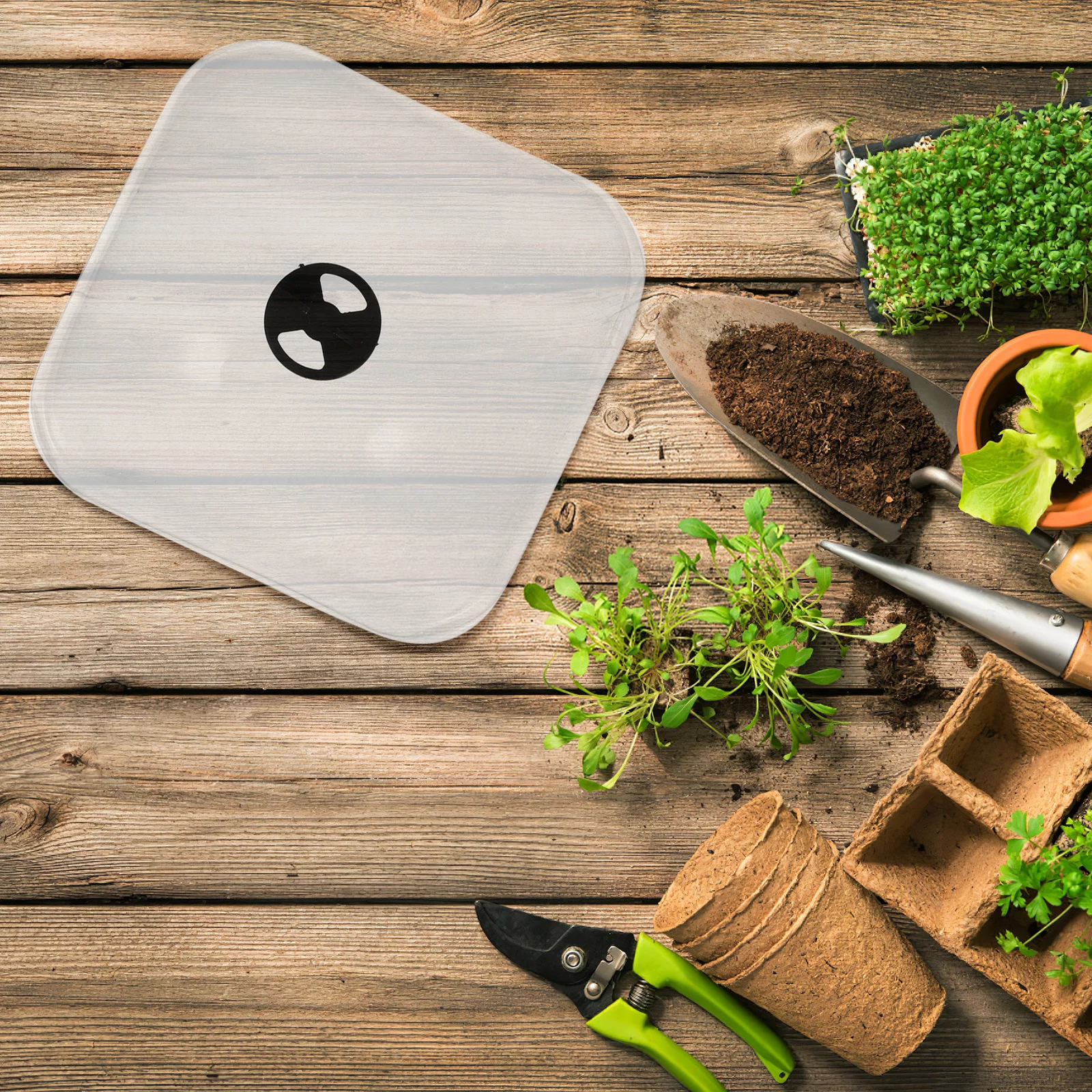 식물용 습도 조절 돔 6개 플라스틱 정원 클로슈 내구성 있는 식물 보호기 서리 방지 커버 야외 원예 도구 통기성