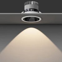 Recessed Anti-Glare LED Downlight 7W 10W 12W Dimmable AC85-265V Ceiling Lamp Spot Light Home Living Room Bedroom Lighting 1