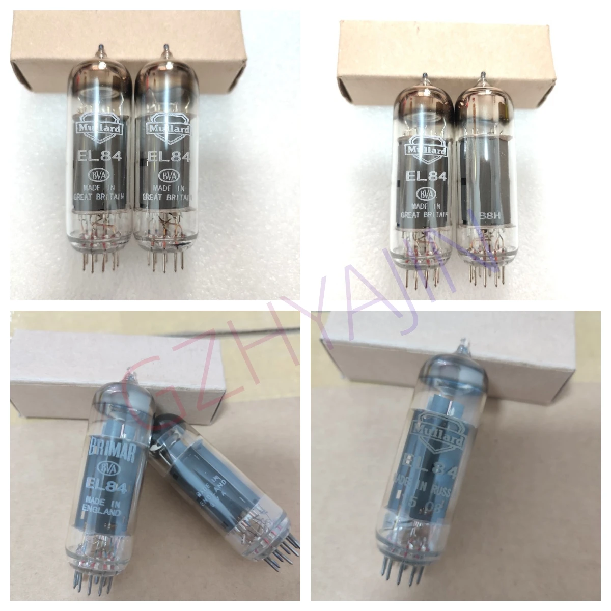 Nuova Generazione Di Tubi Elettronici Multard Shield El84 6 P14 6 N14N El84 6 Bq5 Corrispondenza Di Precisione