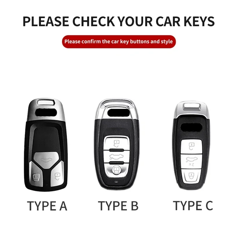 Premium Car Remote Key Case Cover - Sleek Protective Shell