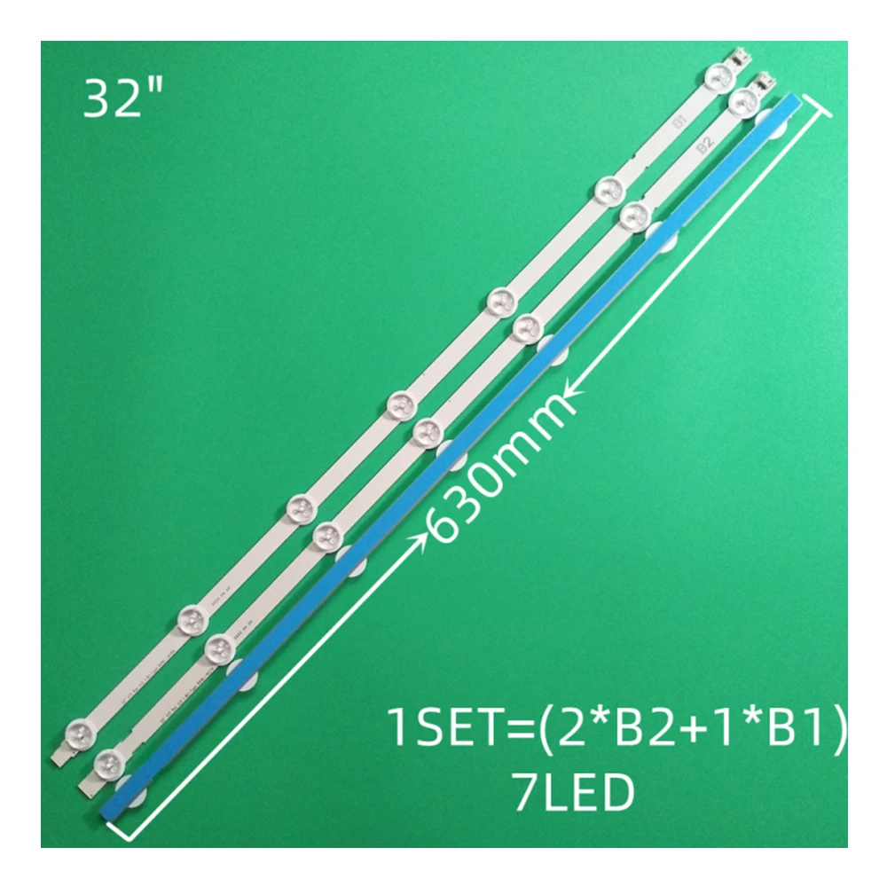 

New B1/B2-Type LED Backlight Strip for LG 32LN541V 32LN540V 6916L-1437A 1438A 32LN540B 32LN536B 32LN5310