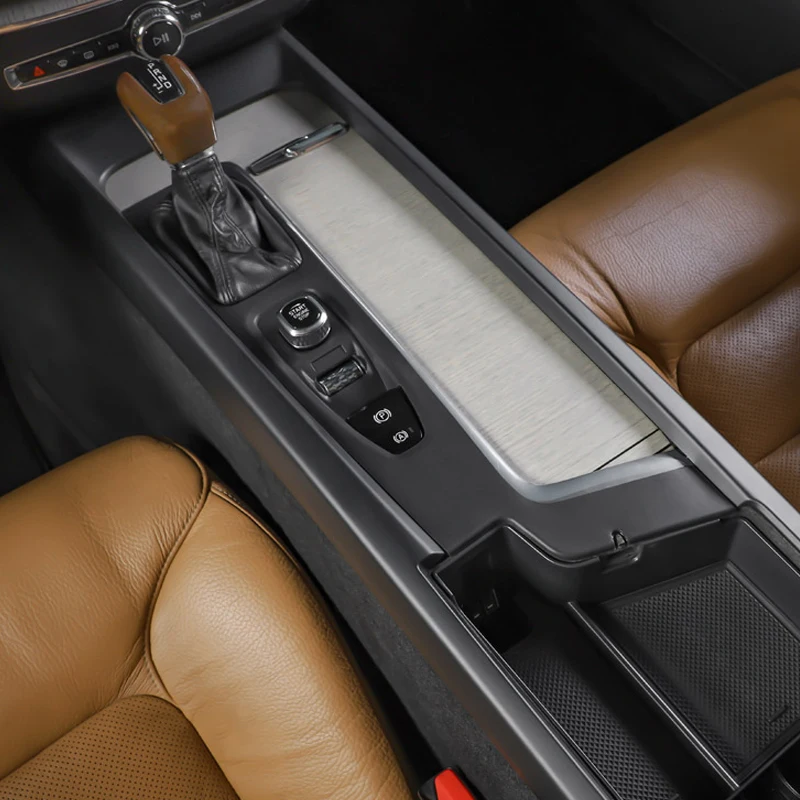 기어 시프트 단추 실리콘 패드 스크래치 방지 자동차 액세서리, 볼보 XC60 S60 V60 인테리어 컨트롤에 적합