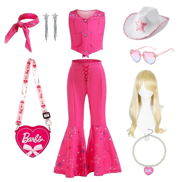 Robe de Cowgirl pour filles de 2 à 12 ans, Costume de Cosplay, vêtements d'halloween 1