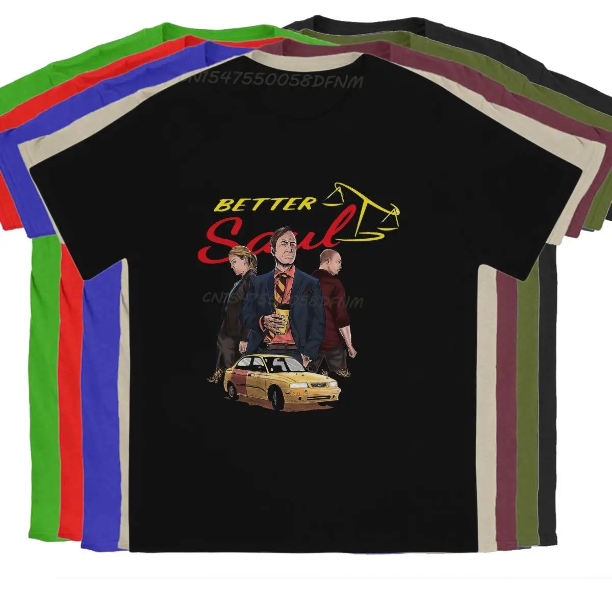 

Nacho and Kim Classic Male's T Shirt Better Call Saul Jimmy TV Summer Tops Men Pure Cotton T-shirts Vintage Father's Day Gifts